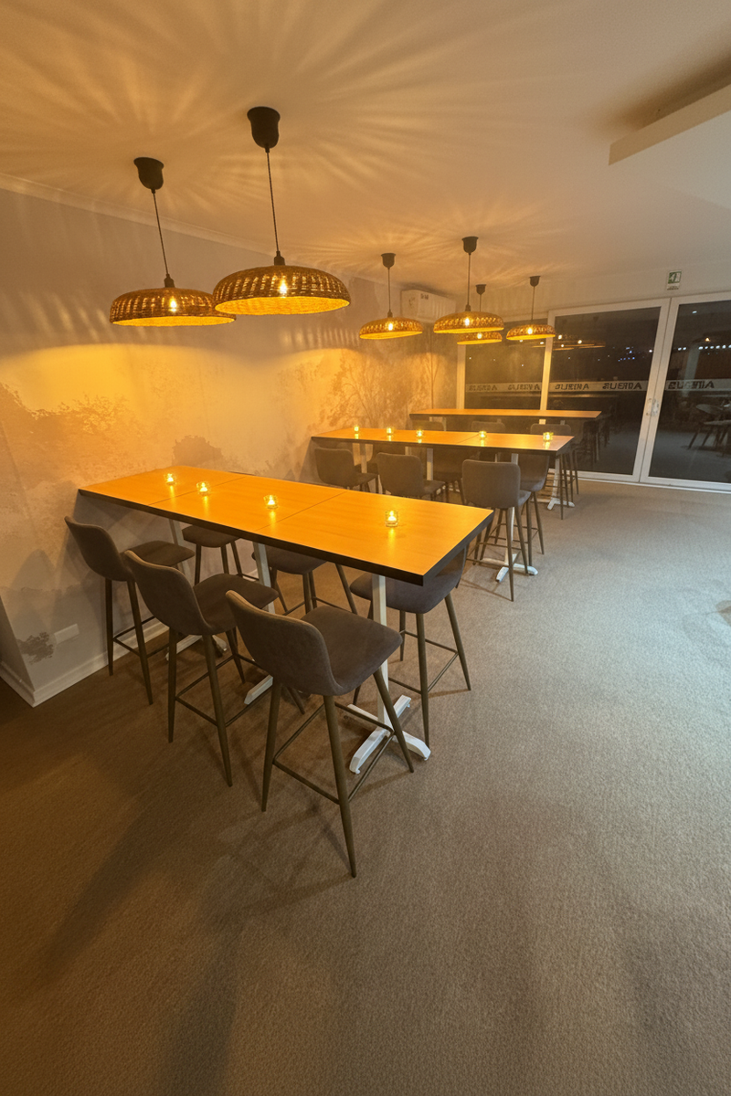Muebles para cafetería