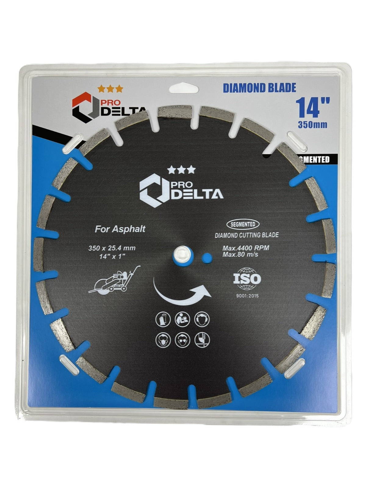 Disco diamantado para asfalto de 14 "