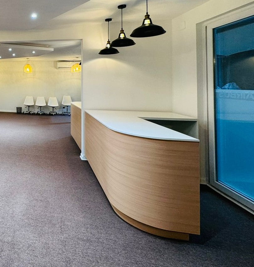 Mesa de Recepción cafeteria
